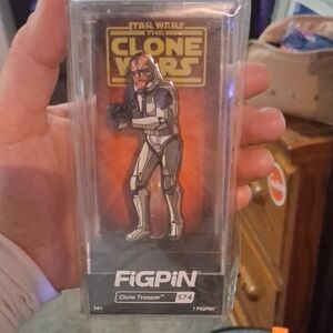 Star Wars The Clone WarsX Disney FIG PIN NIB Clone Trooper Enamel PinNUMBER 574
